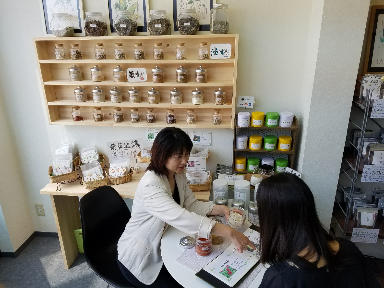 入店からの流れ 入店からの流れ